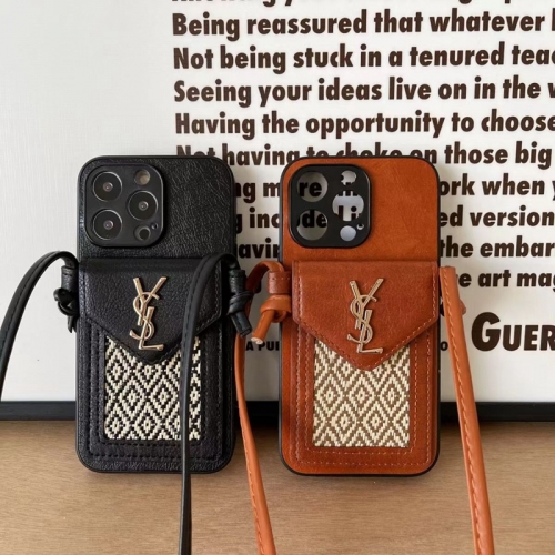 YSL iPhone16 pro 15 ultra 14 plus 17 Air iphone13 pro/ 17 Pro Max